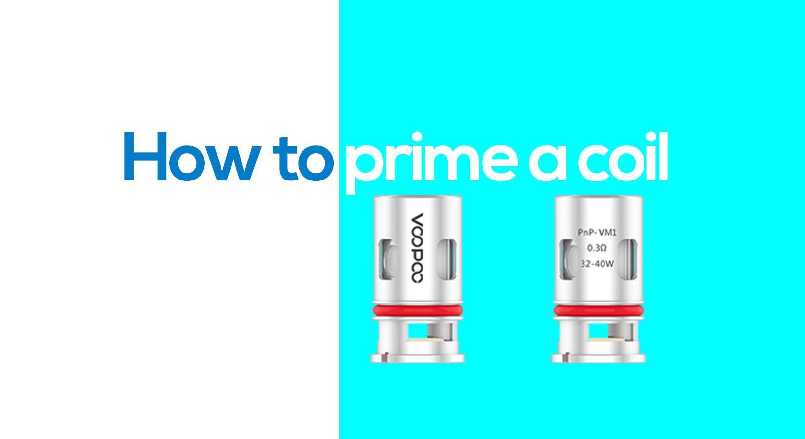 How to prime a coil? - Diamond Mist E-Liquid
