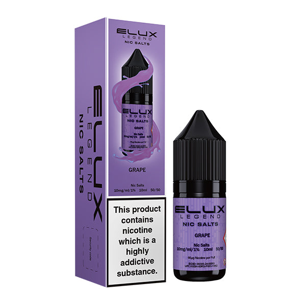 ELUX LEGEND GRAPE NIC SALT E-LIQUID