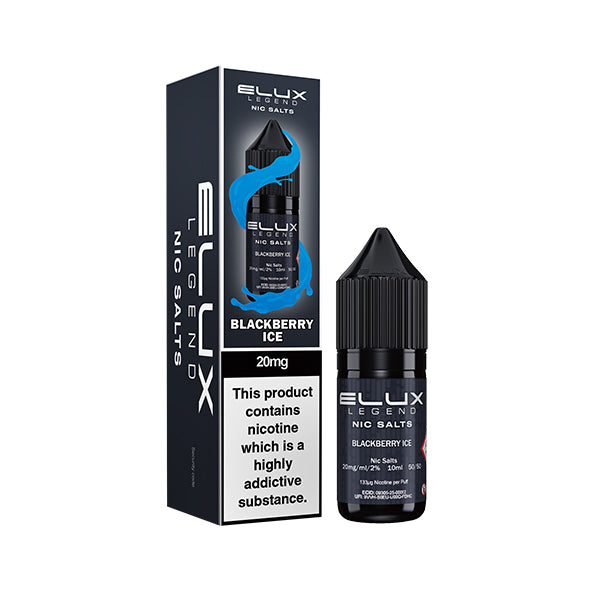 ELUX LEGEND BLACKBERRY ICE NIC SALT E-LIQUID