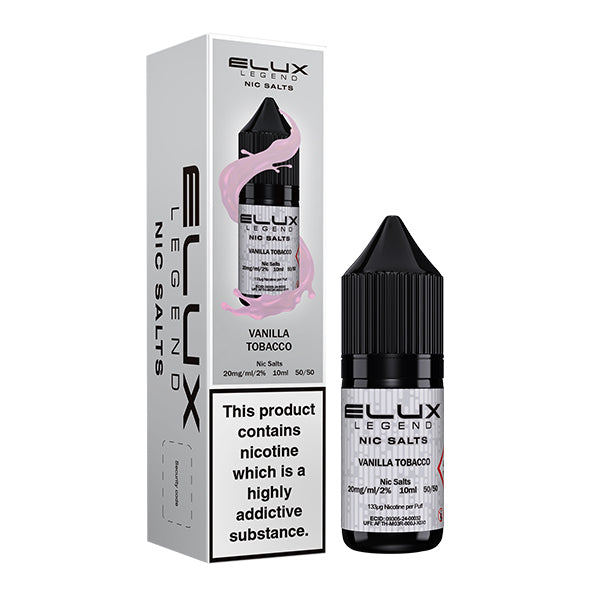 ELUX LEGEND VANILLA TOBACCO NIC SALT E-LIQUID