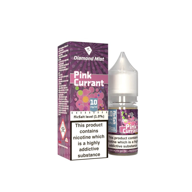 Diamond Mist E-Liquid 0mg Pink Currant