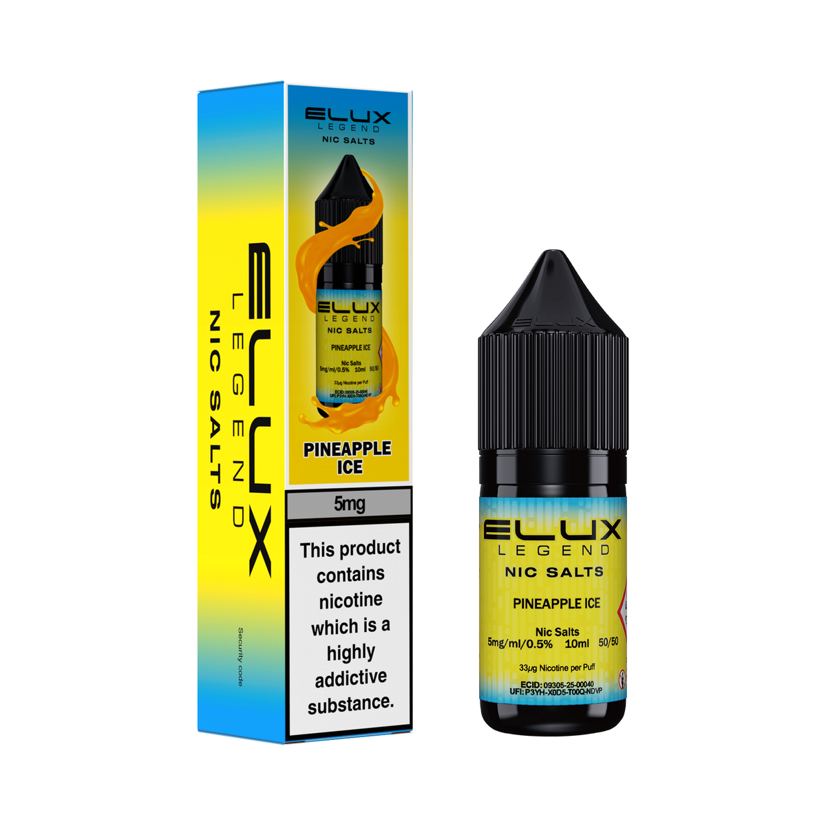 ELUX LEGEND PINEAPPLE ICE NIC SALT E-LIQUID