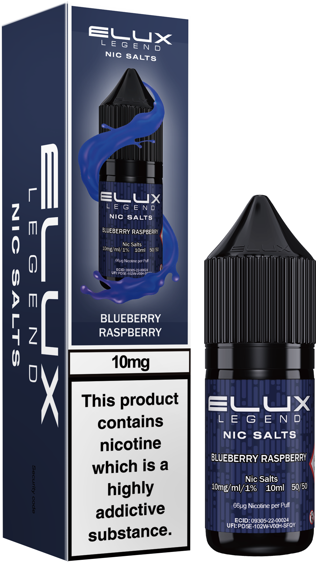 ELUX LEGEND BLUEBERRY RASPBERRY NIC SALT E-LIQUID