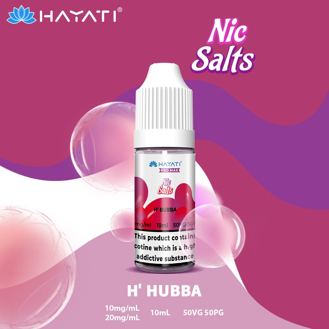 Hayati Pro Max H Bubba Nic Salt
