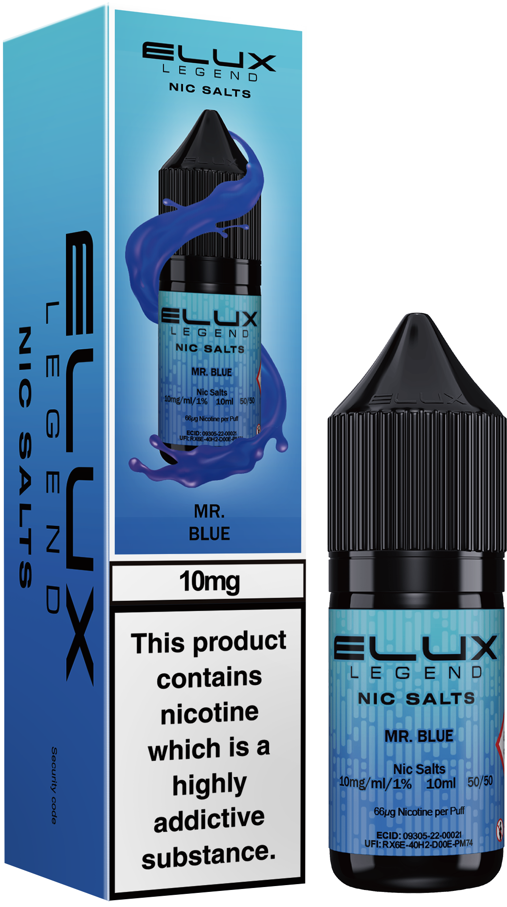 ELUX LEGEND MR BLUE NIC SALT E-LIQUID