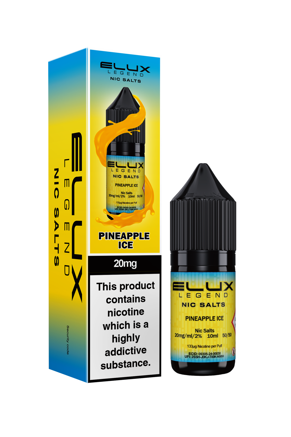 ELUX LEGEND PINEAPPLE ICE NIC SALT E-LIQUID