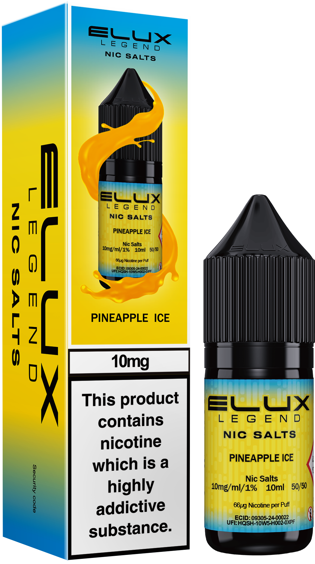 ELUX LEGEND PINEAPPLE ICE NIC SALT E-LIQUID