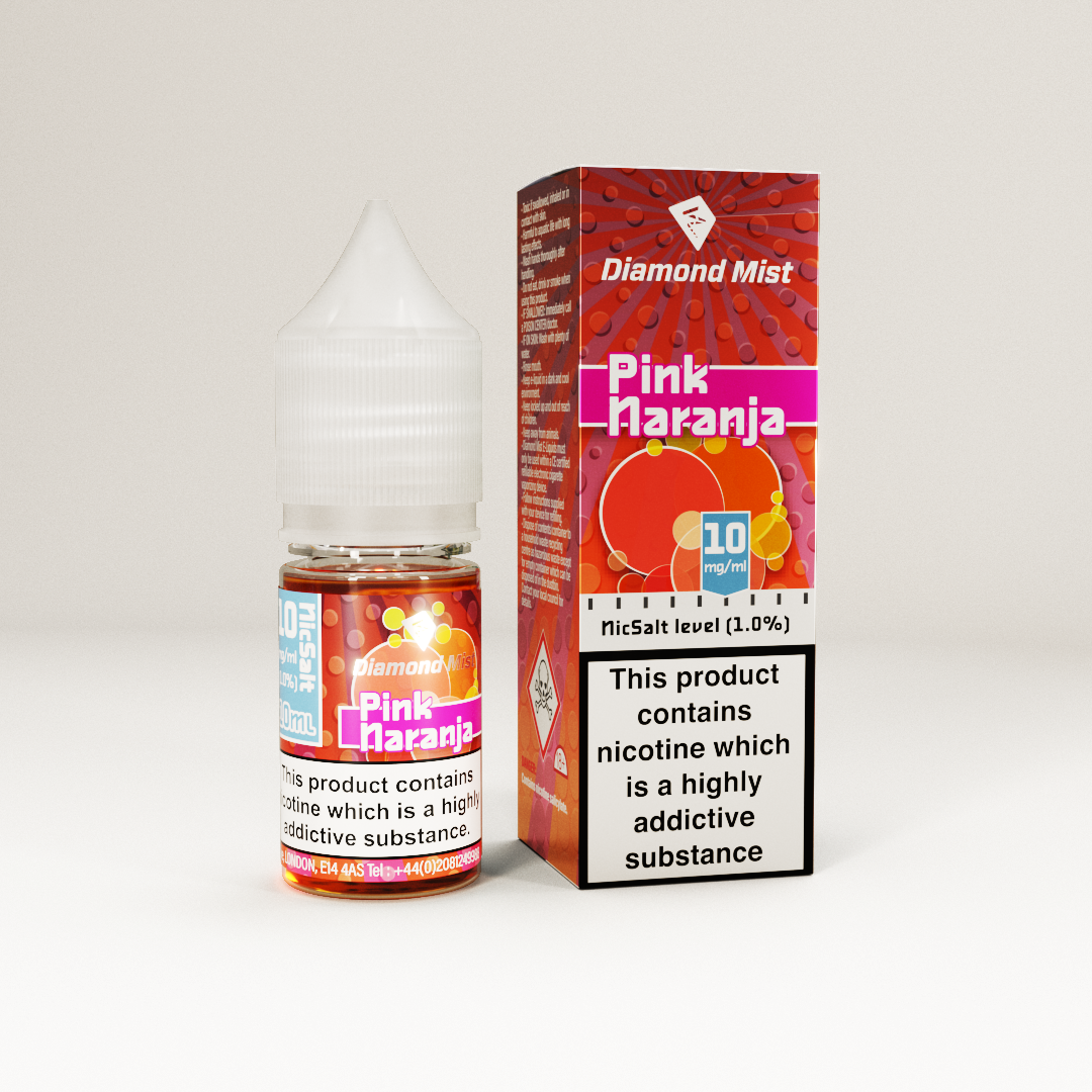 Pink Naranja Nic Salt by Diamond Mist