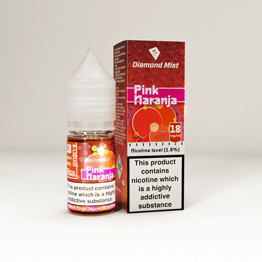 Pink Naranja E-Liquid By Diamond Mist