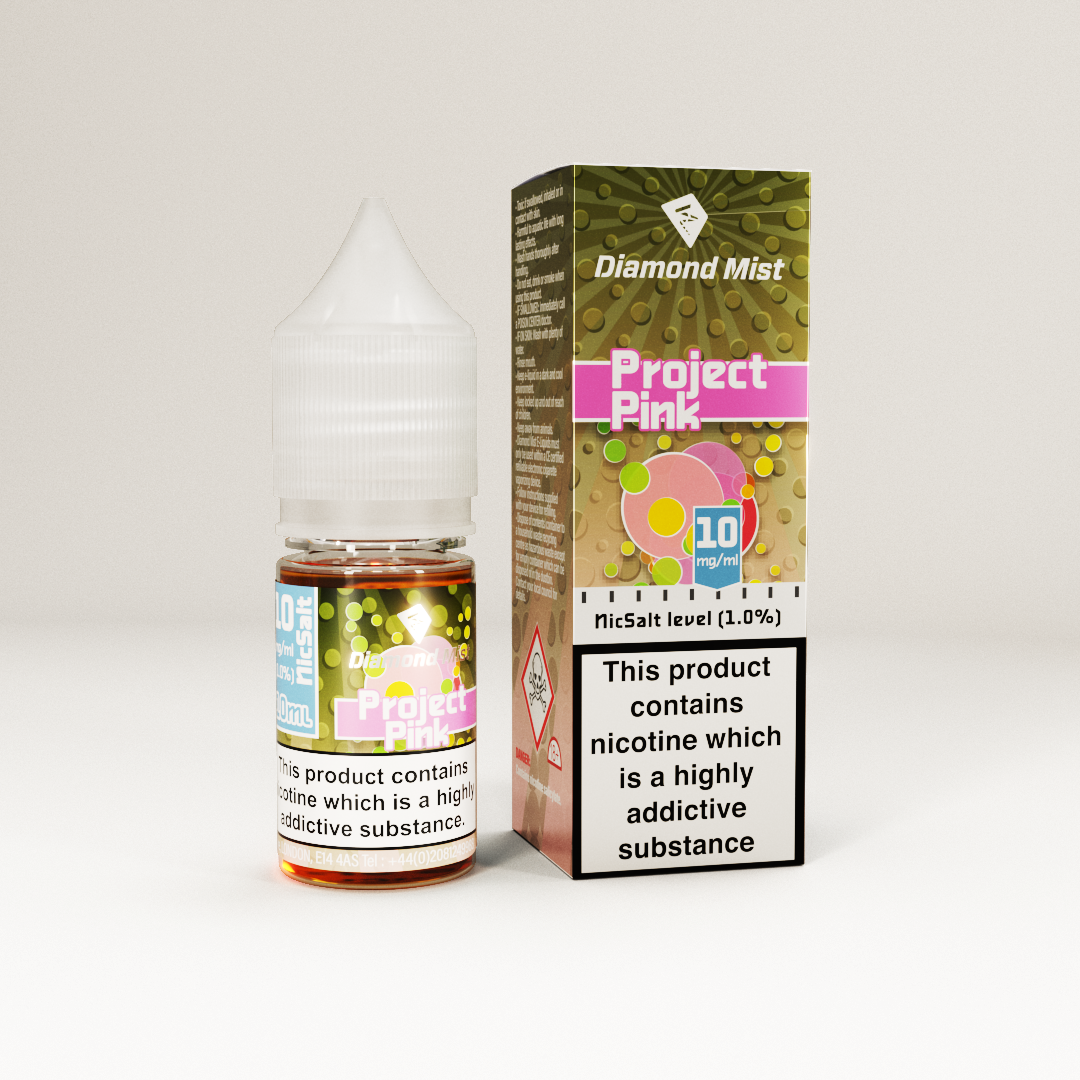 Pink Project Nic Salt by Diamond Mist