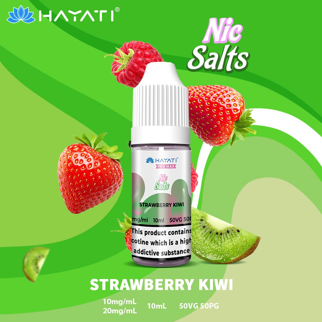 Hayati Pro Max Strawberry Kiwi Nic Salt