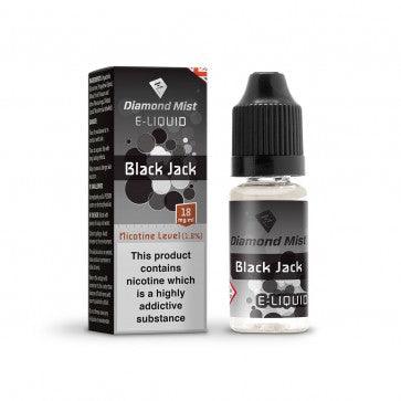 Diamond Mist E-Liquid 0mg Black Jack