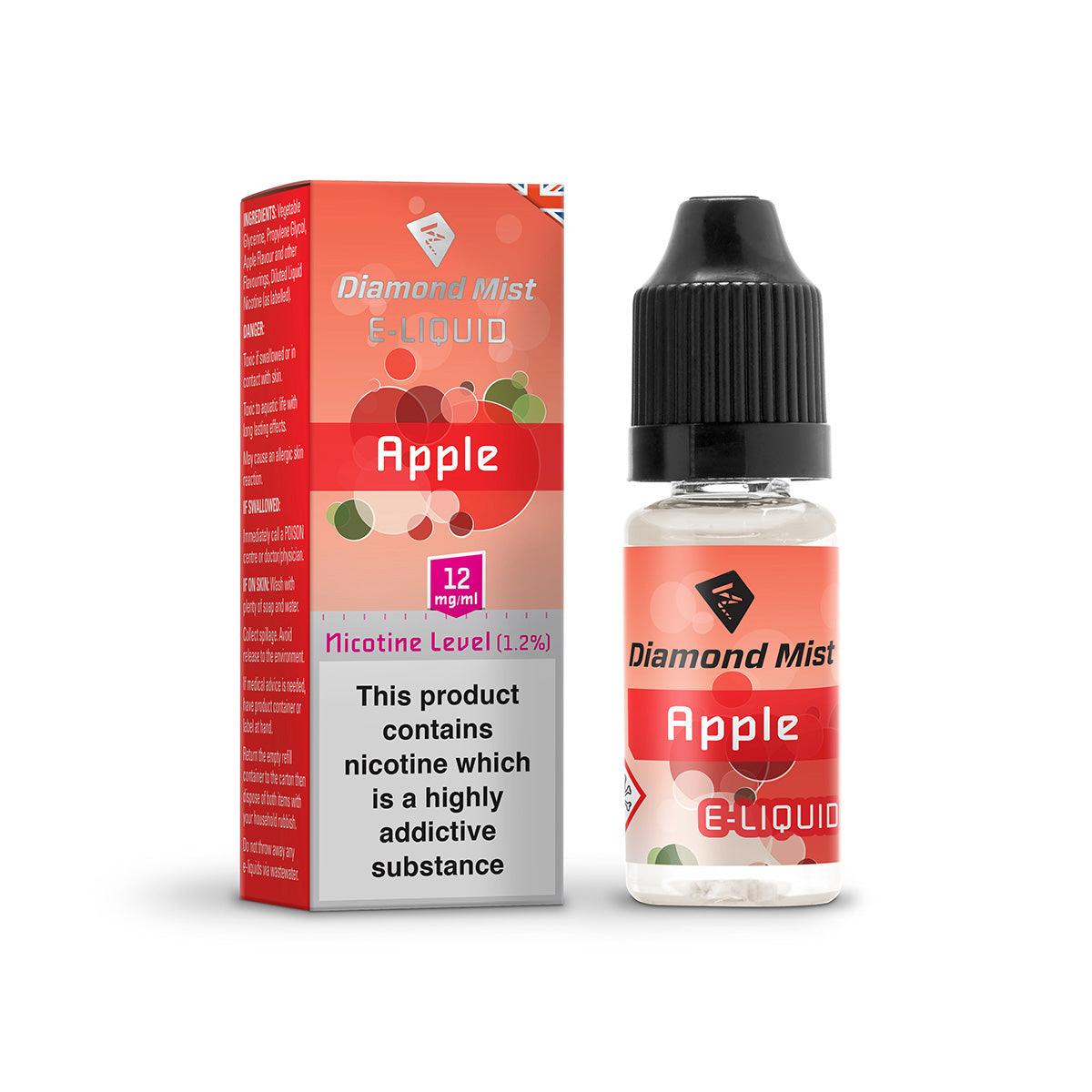 Apple E-Liquid By Diamond Mist - Diamond Mist E-Liquid