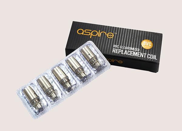 Aspire BVC Replacement Coils 1.8Ω - Pack of 5 - Diamond Mist E-Liquid
