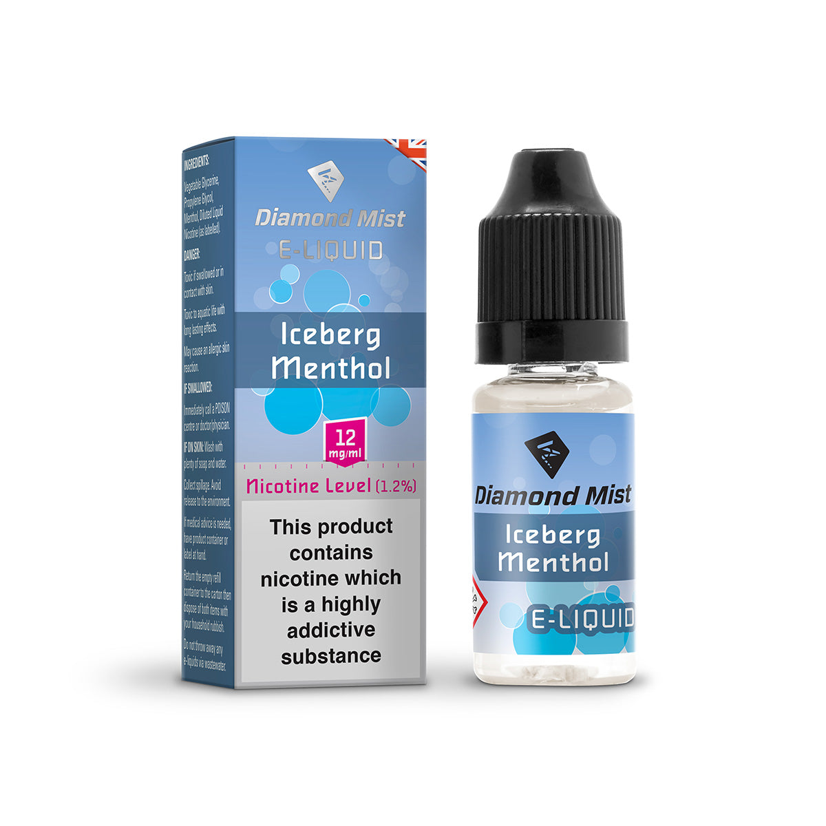 Diamond Mist 12MG E-Liquid, Lowest Prices | UK