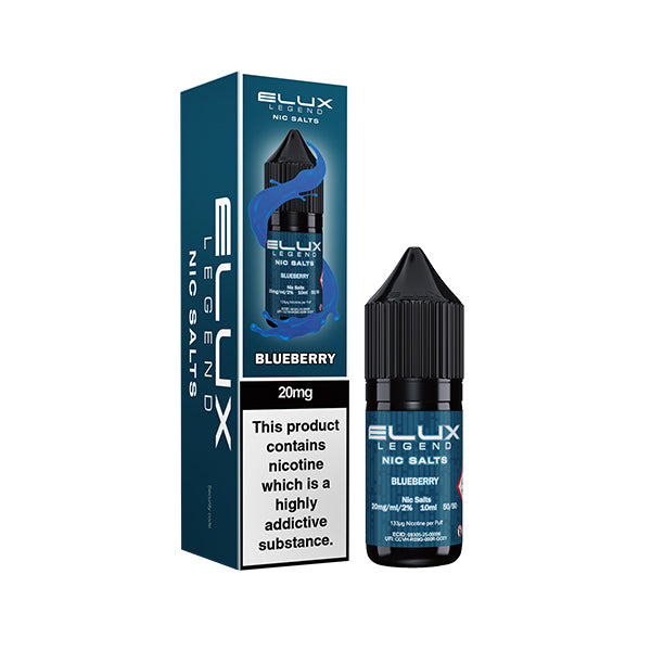 elux vape juice LEGEND BLUEBERRY NIC SALT E-LIQUID cereal Included Nicotine Shots:1 Salt Nicotine Shot (1.5mg) Fogger pods have arrived.