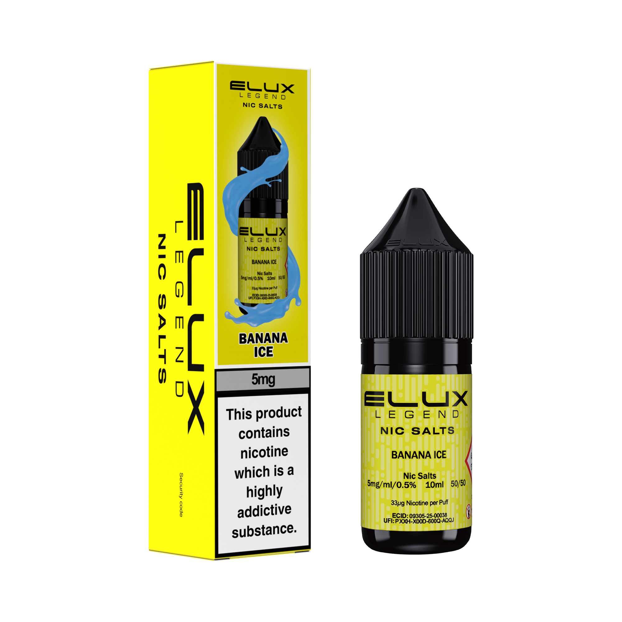 ELUX LEGEND BANANA ICE NIC SALT E-LIQUID