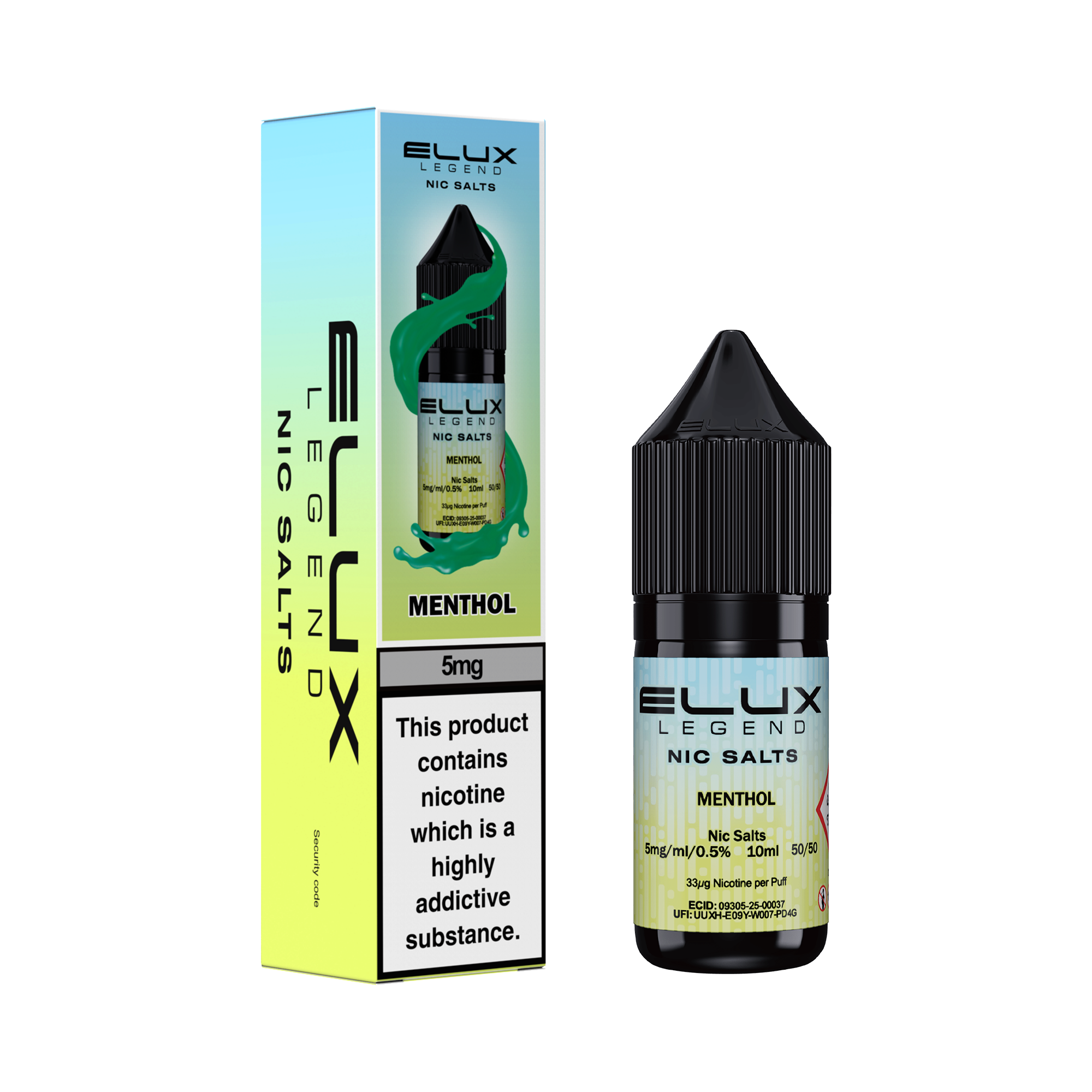 ELUX LEGEND MENTHOL NIC SALT E-LIQUID