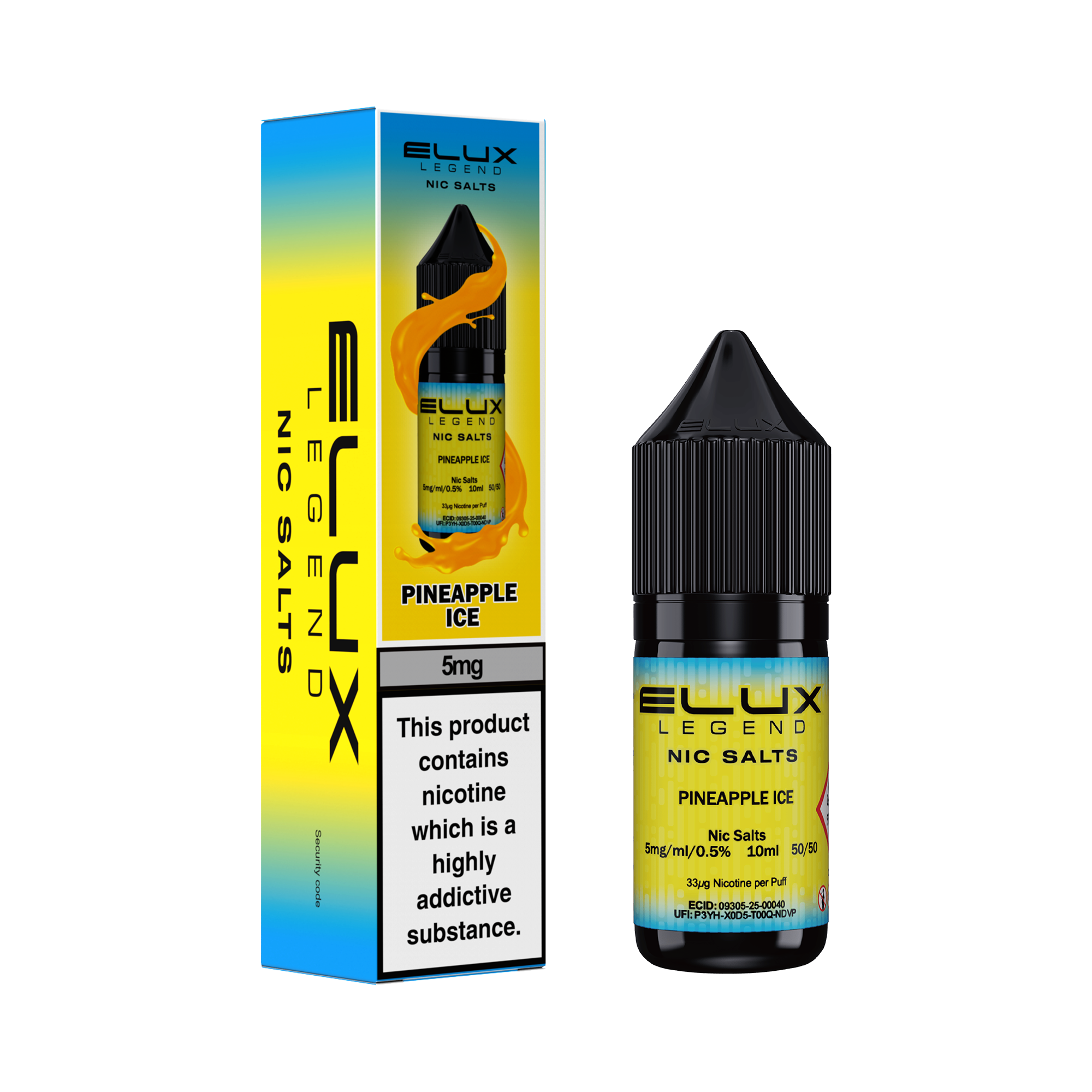 ELUX LEGEND PINEAPPLE ICE NIC SALT E-LIQUID