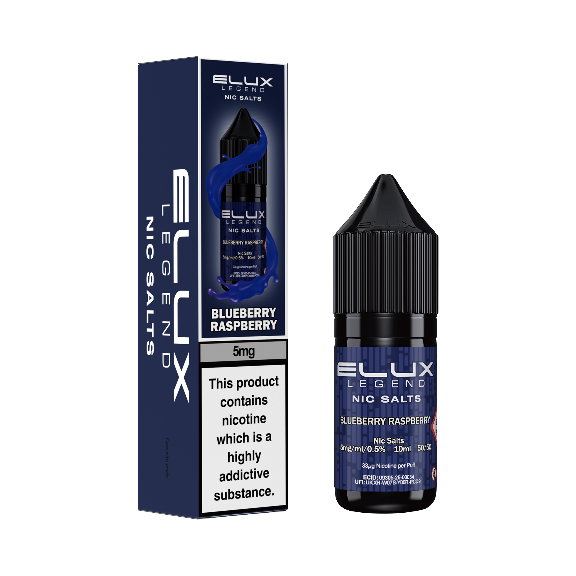 ELUX LEGEND BLUEBERRY RASPBERRY NIC SALT E-LIQUID