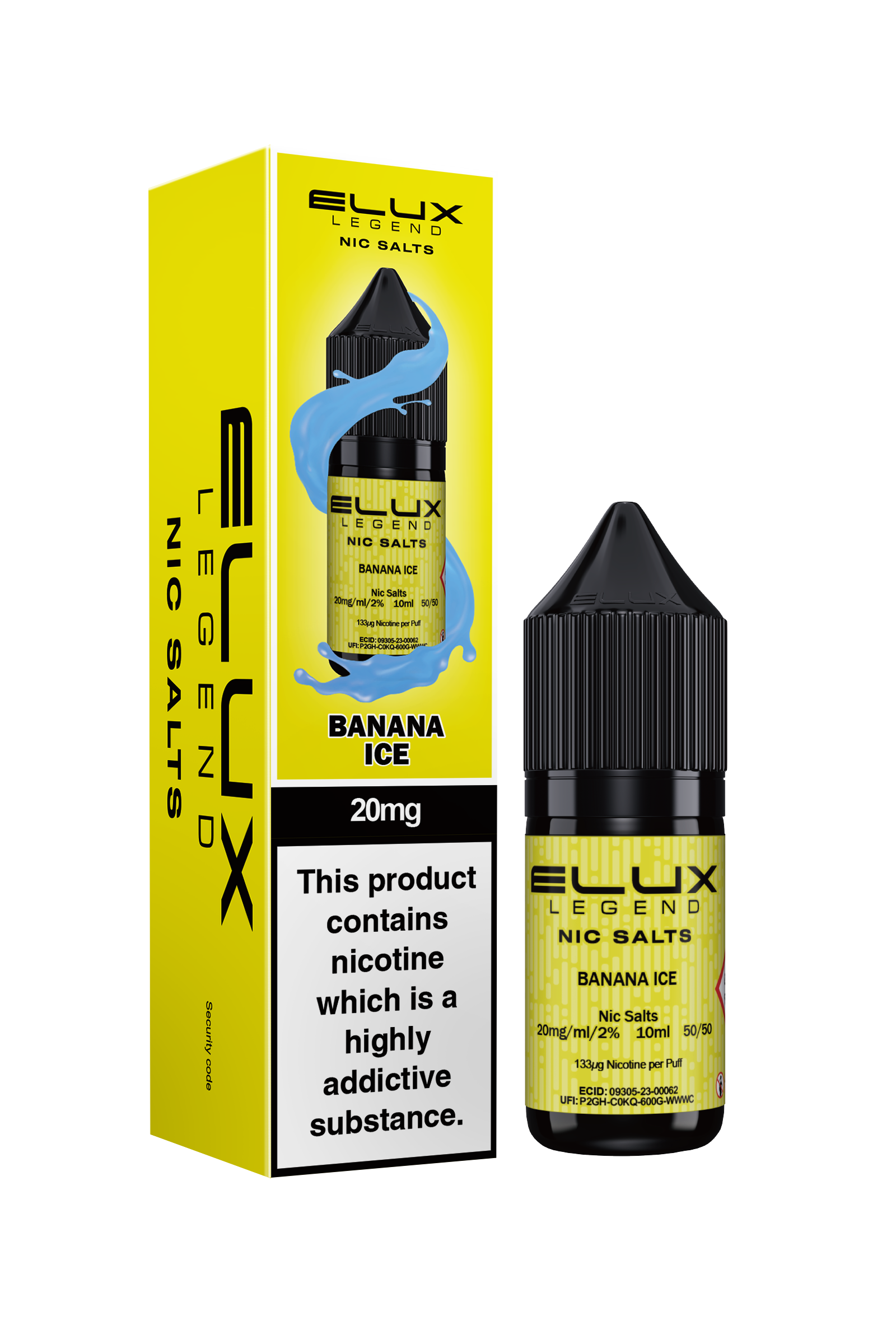 ELUX LEGEND BANANA ICE NIC SALT E-LIQUID