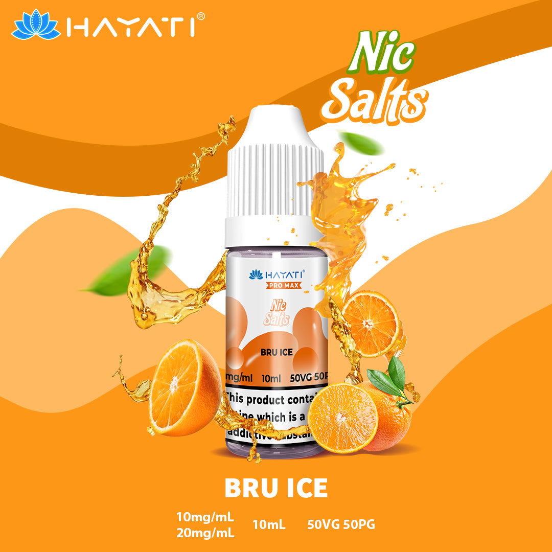 Hayati Pro Max Bru Ice Nic Salt
