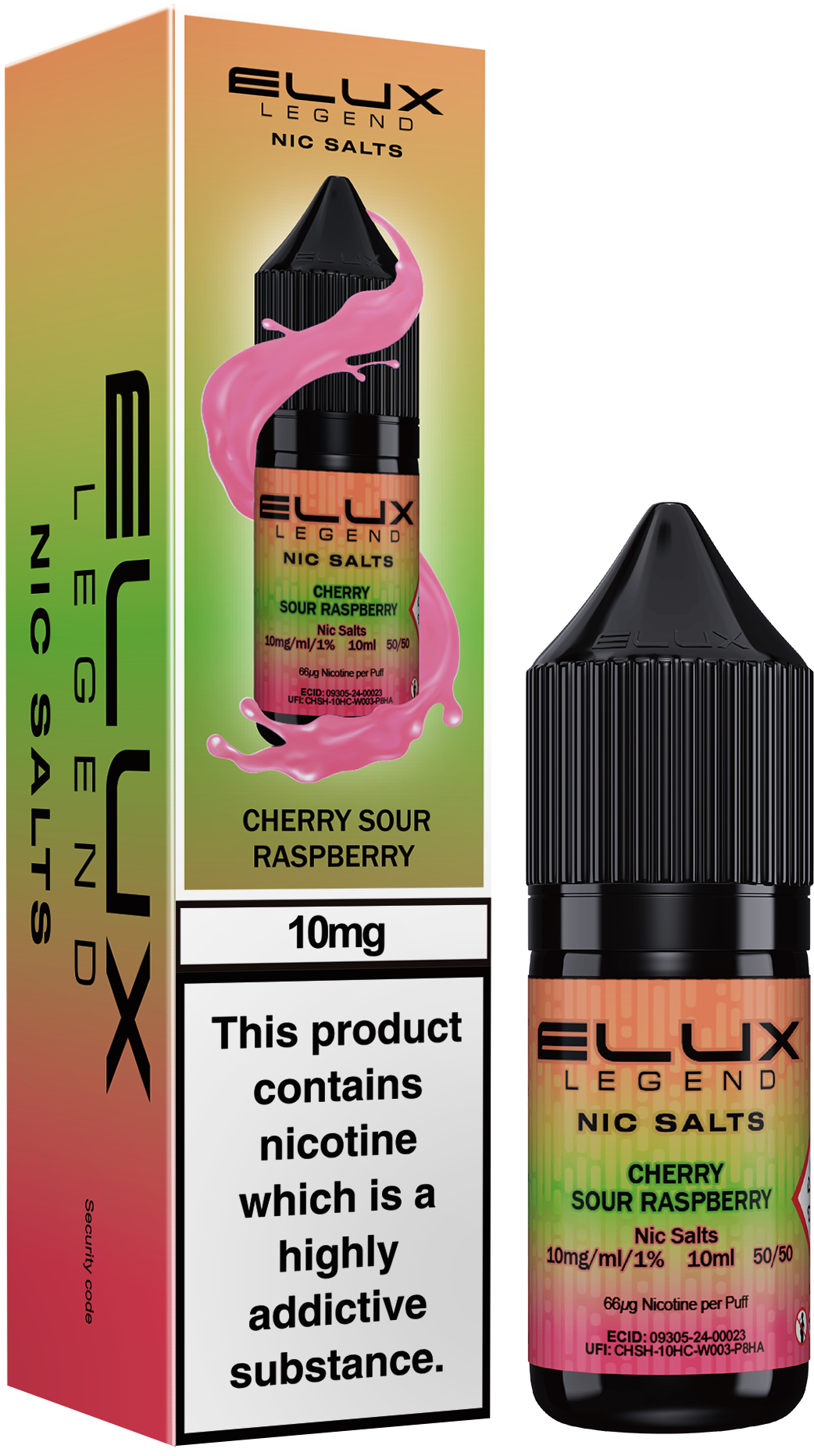 ELUX LEGEND CHERRY SOUR RASPBERRY NIC SALT E-LIQUID