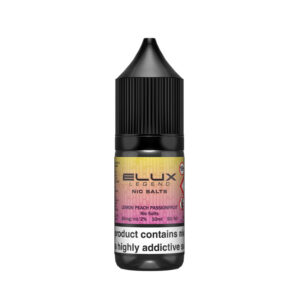 ELUX LEGEND LEMON PEACH PASSIONFRUIT NIC SALT E-LIQUID