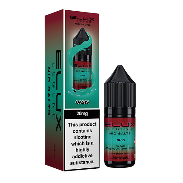 elux vape juice flavours ELUX LEGEND OASIS NIC SALT E-LIQUID