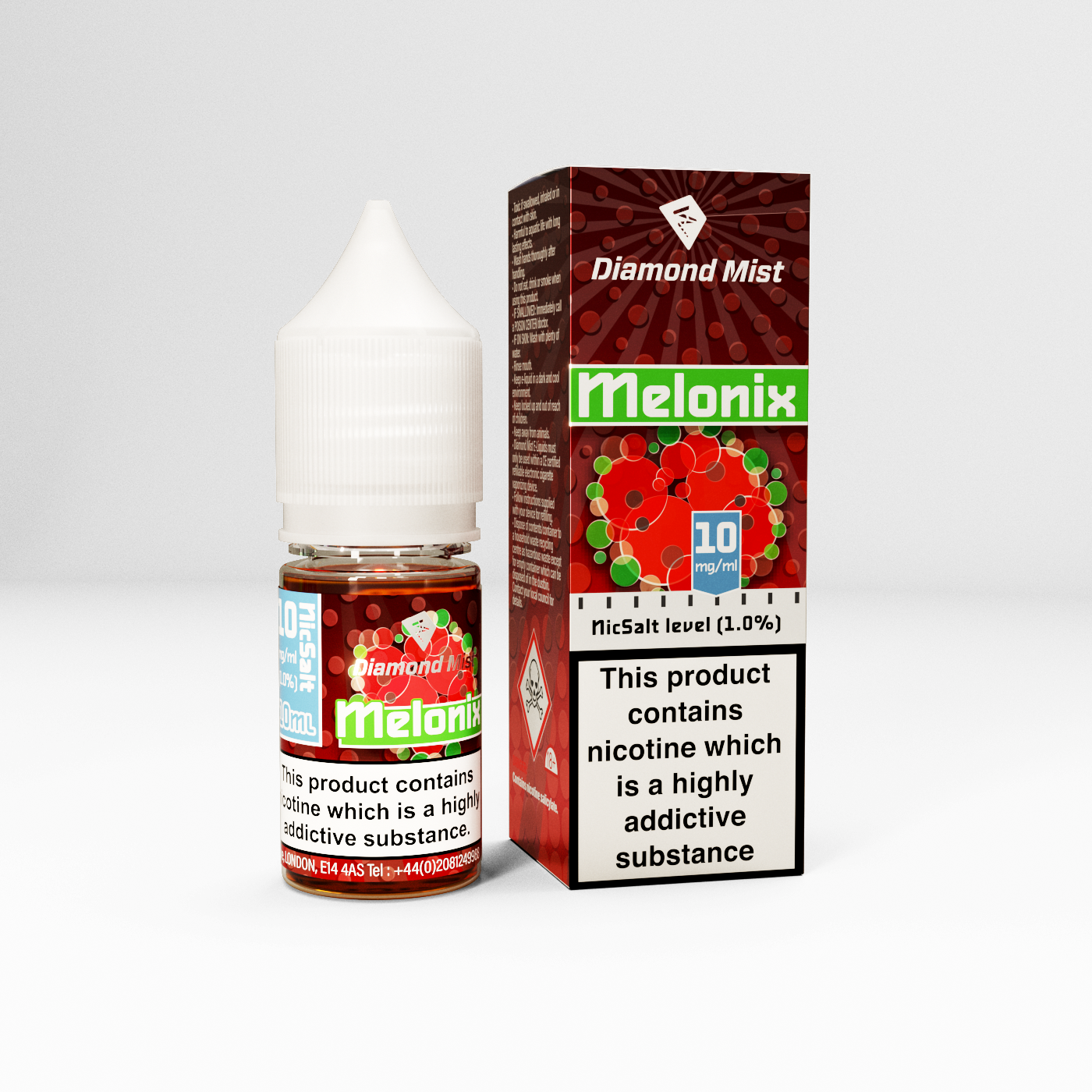 Melonix Nic Salt by Diamond Mist