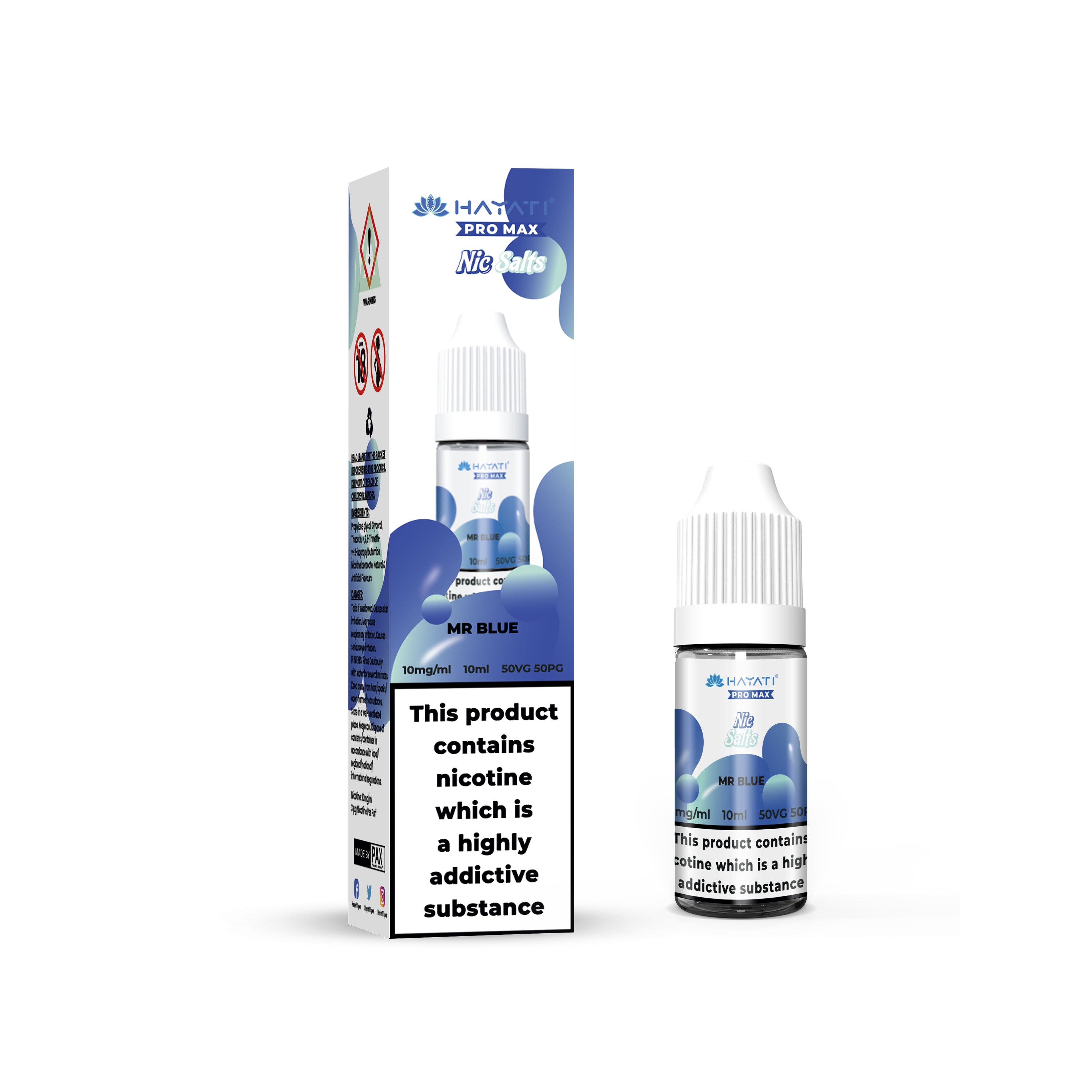 Hayati Pro Max Mr Blue Nic Salt