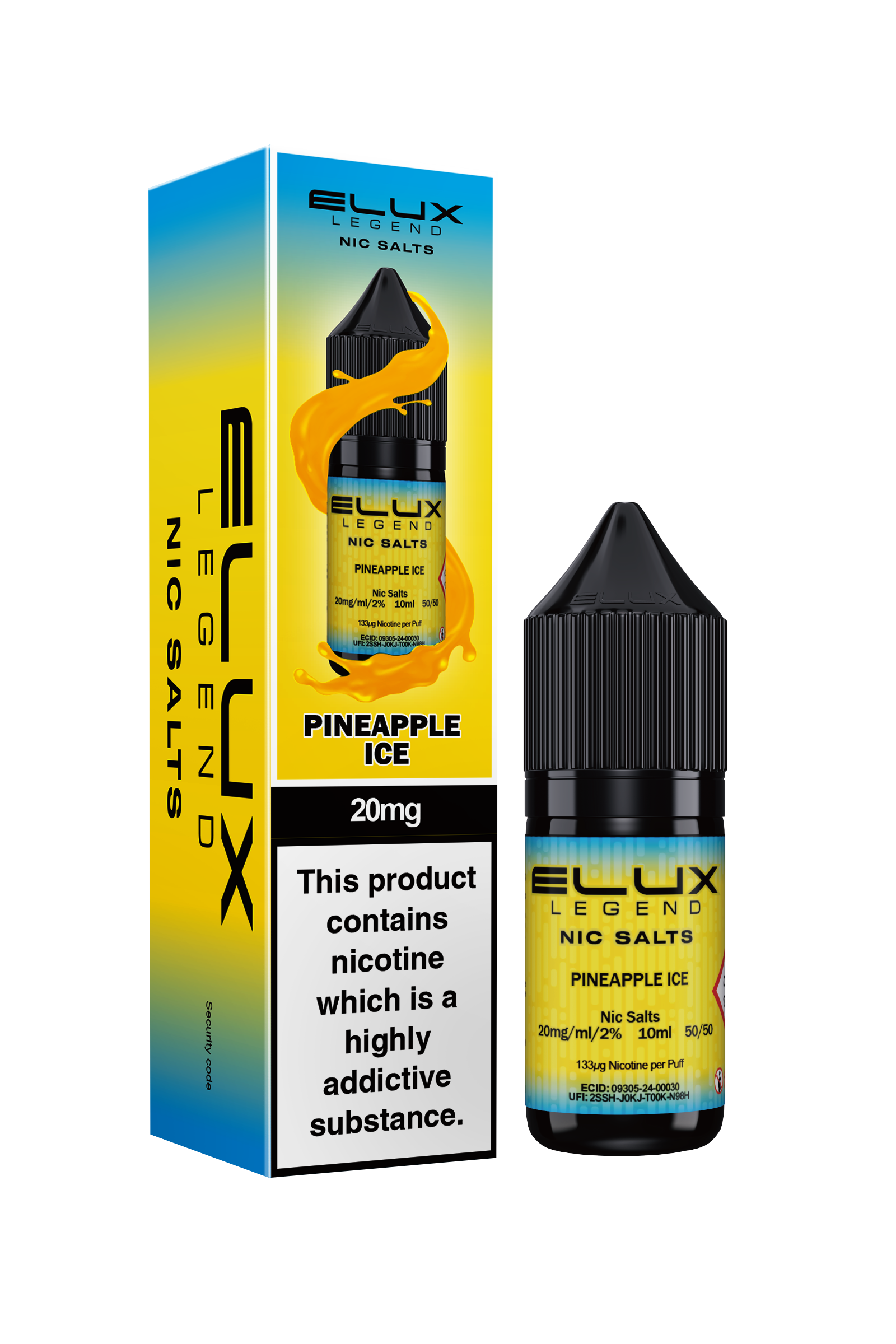 ELUX LEGEND PINEAPPLE ICE NIC SALT E-LIQUID