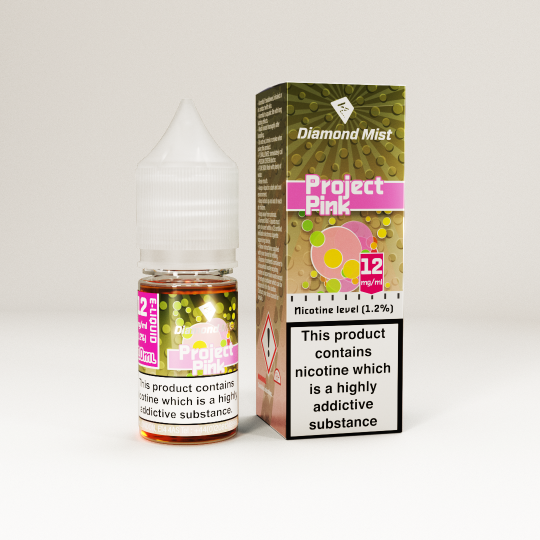 Diamond Mist E-Liquid 12mg Pink Project