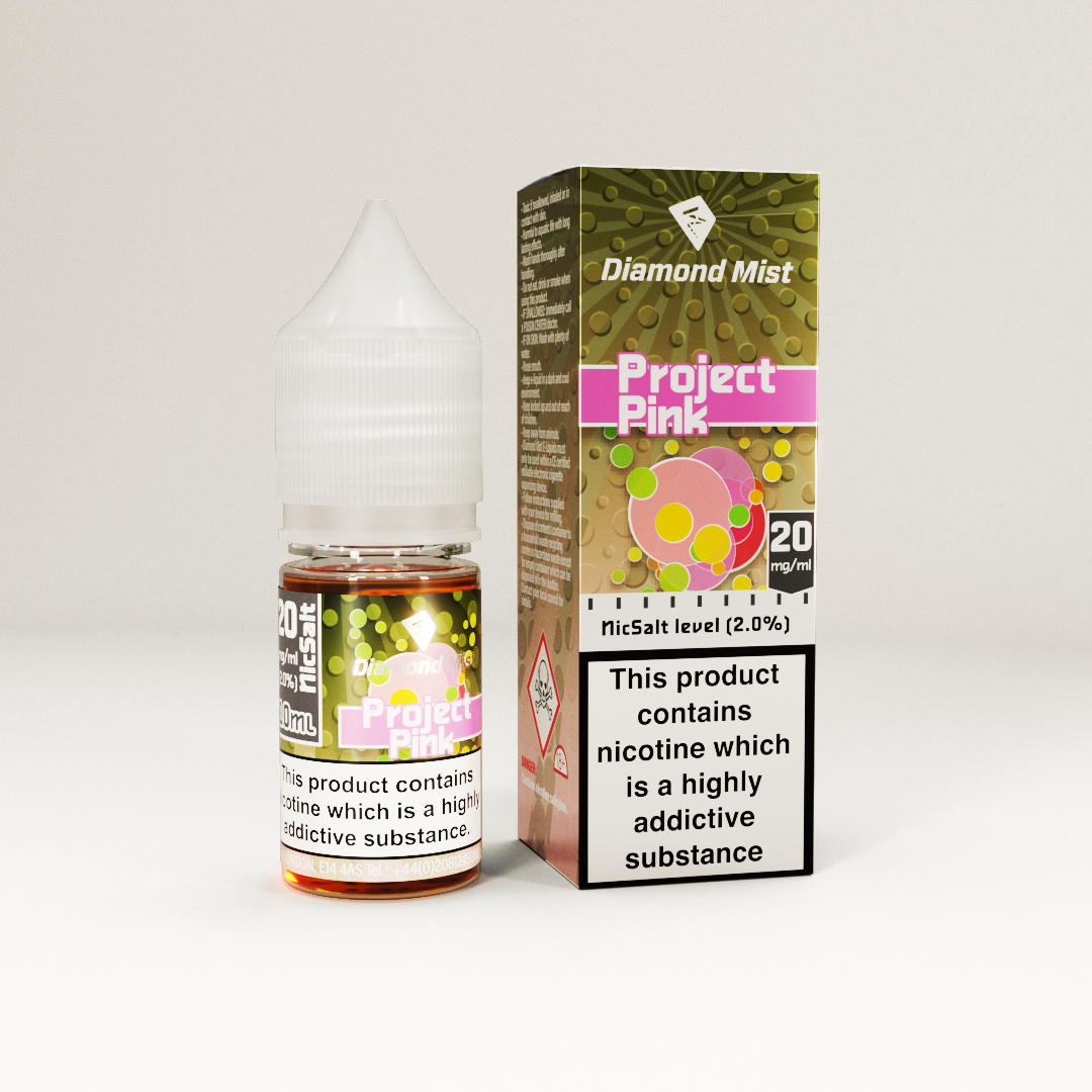 Pink Project Nic Salt by Diamond Mist