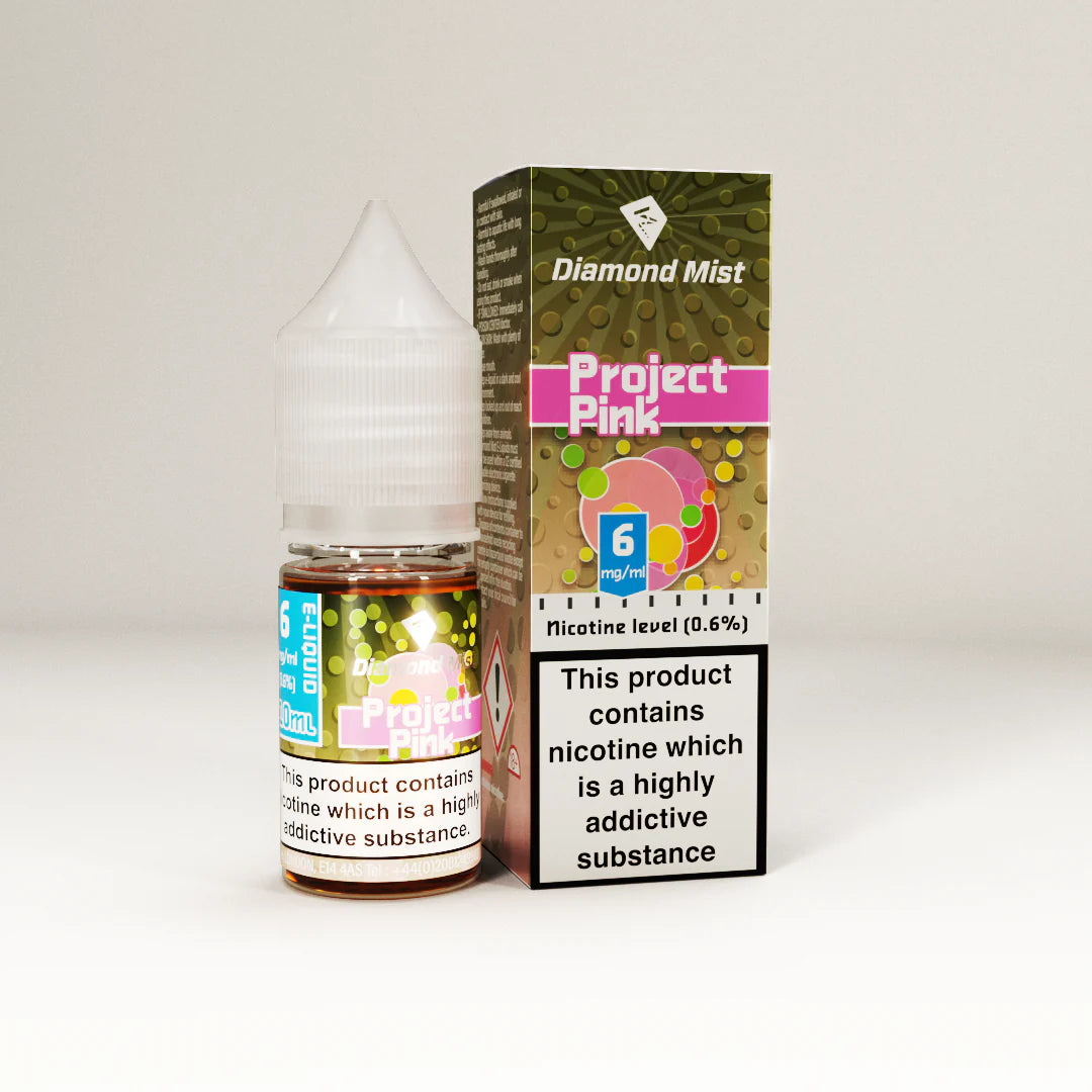 Diamond Mist E-Liquid 6mg Pink Project