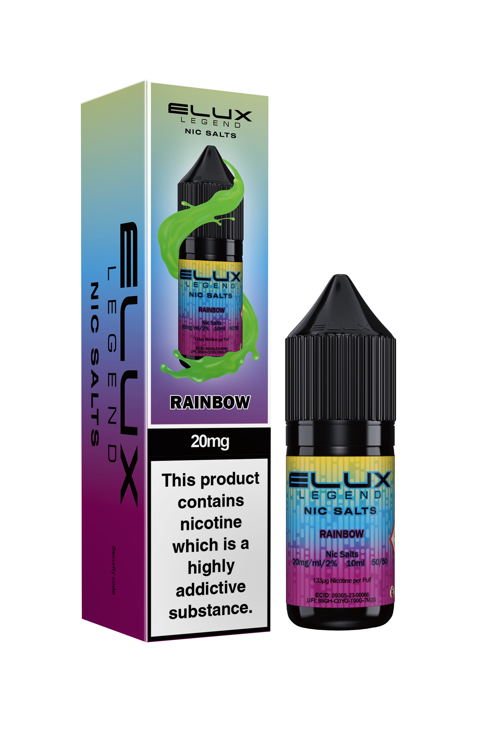 ELUX LEGEND RAINBOW NIC SALT E-LIQUID