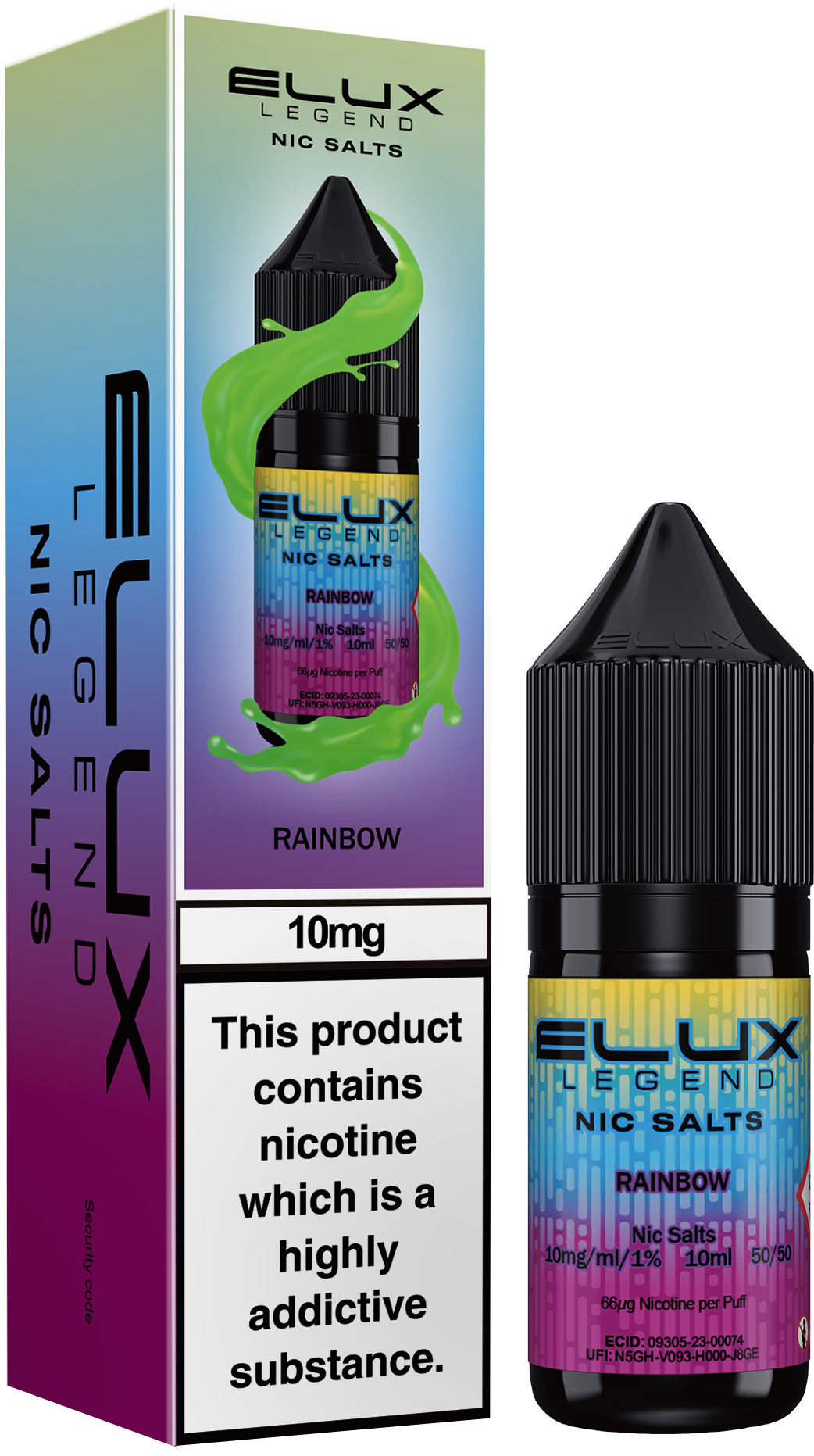 ELUX LEGEND RAINBOW NIC SALT E-LIQUID