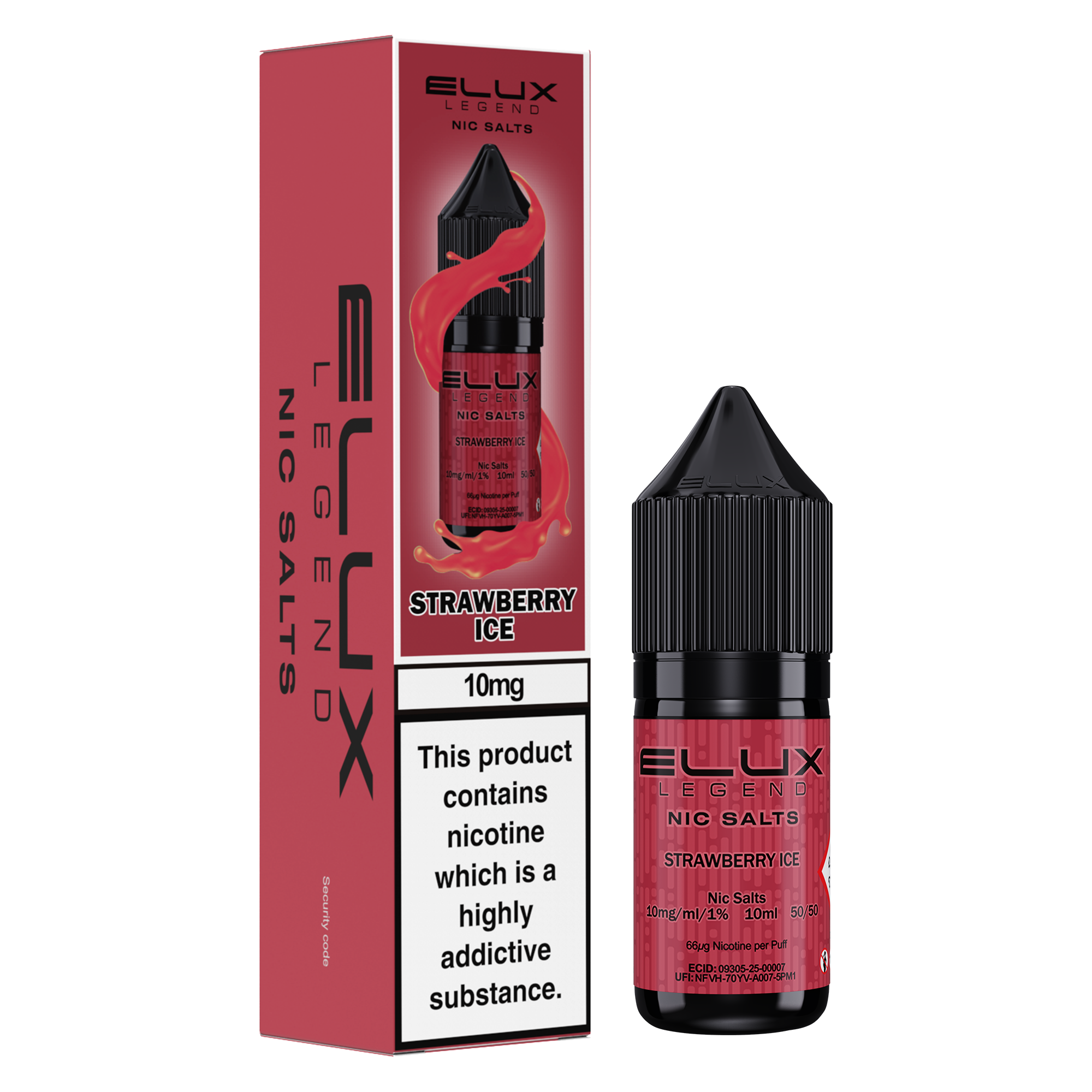 ELUX LEGEND STRAWBERRY ICE NIC SALT E-LIQUID