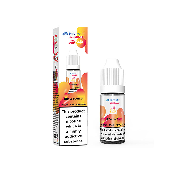 hayati vape liquid Hayati Pro Max Triple Mango Nic Salt