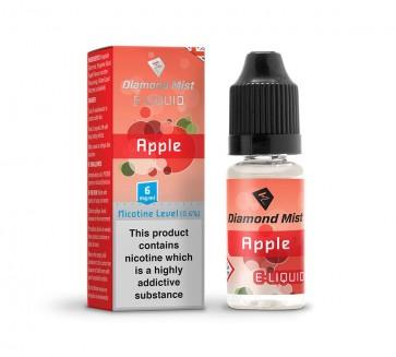 Diamond Mist E-Liquid 0mg Apple