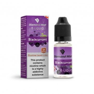 Diamond Mist E-Liquid 0mg Blackcurrant