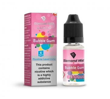 Diamond Mist E-Liquid 0mg Bubble Gum