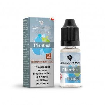 Diamond Mist E-Liquid 0mg Menthol