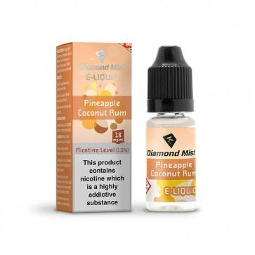 Diamond Mist E-Liquid 18mg Pineapple Coconut Rum