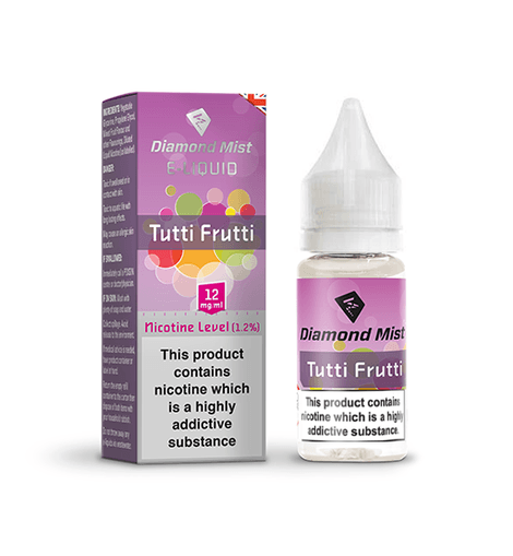 Diamond Mist E-Liquid 0mg Tutti Frutti