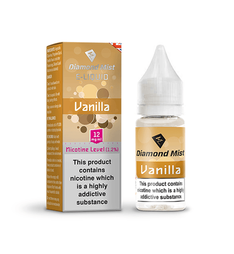 Diamond Mist E-Liquid 0mg Vanilla