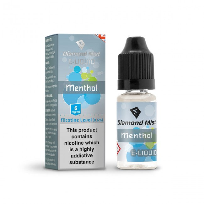 Menthol E-Liquid By Diamond Mist | Free Delivery