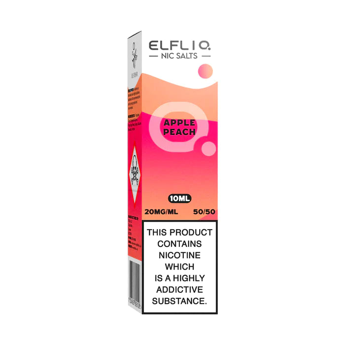 Apple Peach Flavour ElfLiq Nic salt E-liquid by Elf Bar 10ml 20mg