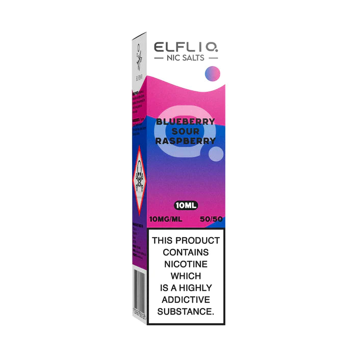 Blueberry Sour Raspberry ElfLiq Nic Salt E-Liquid by Elf Bar