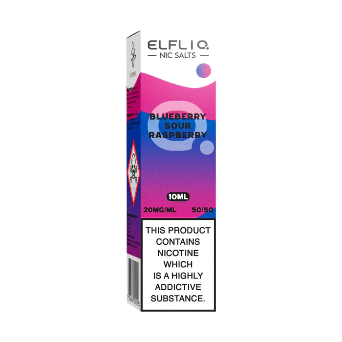Blueberry Sour Raspberry ElfLiq Nic Salt E-Liquid by Elf Bar | Free Delivery Blueberry Sour Raspberry ElfLiq Nic Salt E-Liquid by Elf Bar | Free Delivery